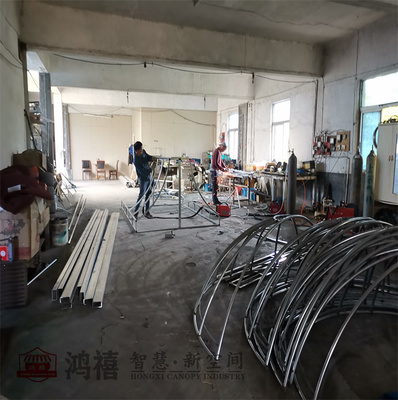 汉王可移动可折叠遮雨棚 移动推拉蓬