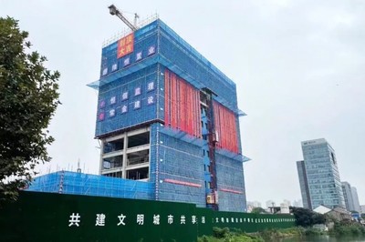 中秋国庆假期,苏州古城民生项目施工忙