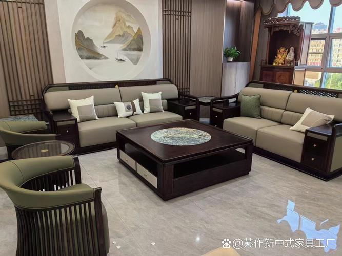新中式别墅会所家具定制 苏州源头工厂，匠心铸就高端室内外装饰
